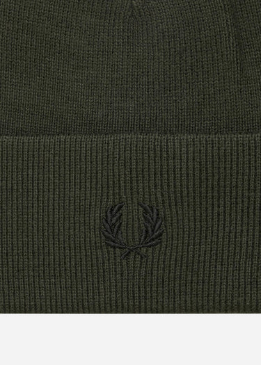 Fred Perry Mutsen Merino wool beanie - hunting green