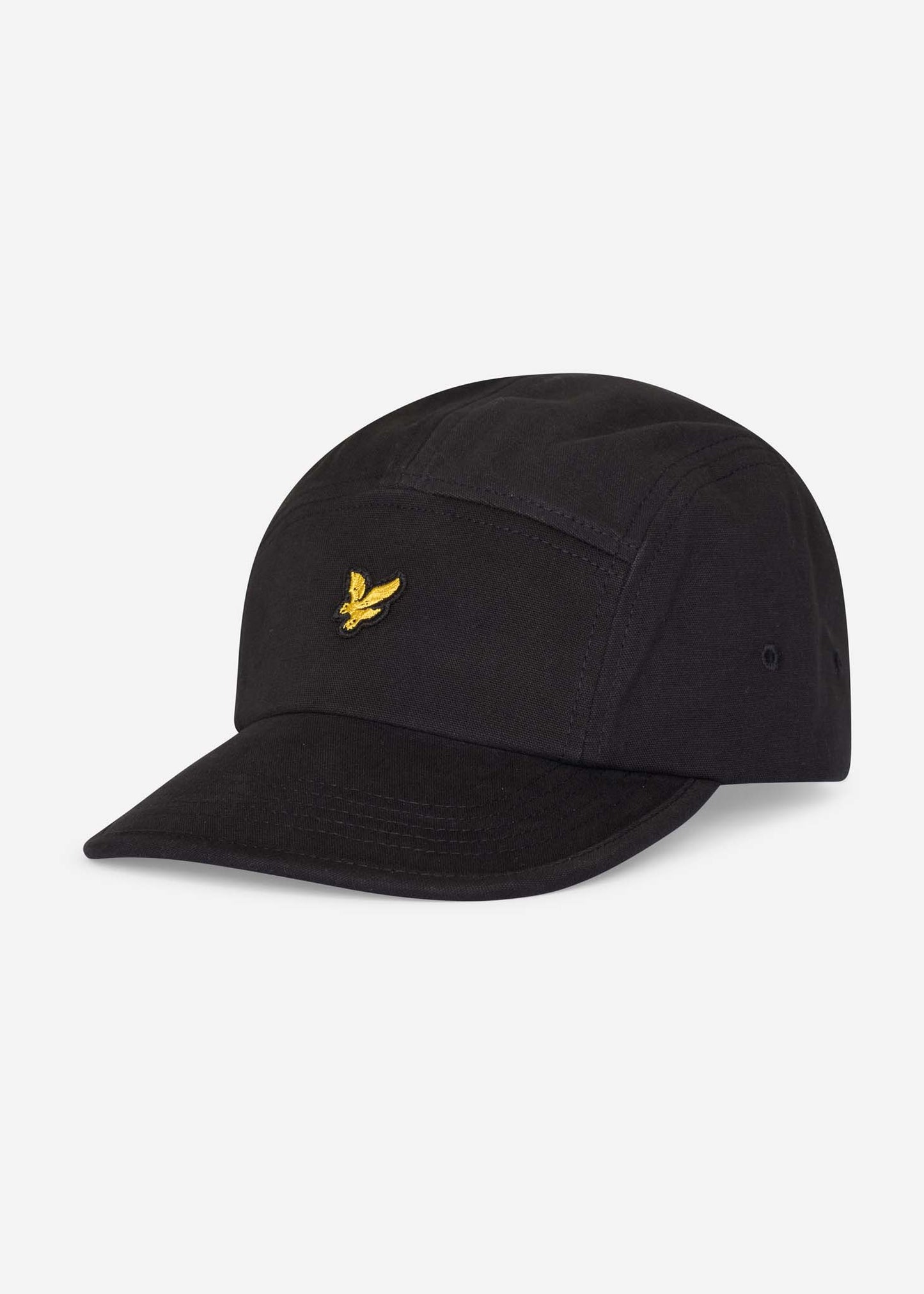 Lyle & Scott Petten Five panel cap - true black