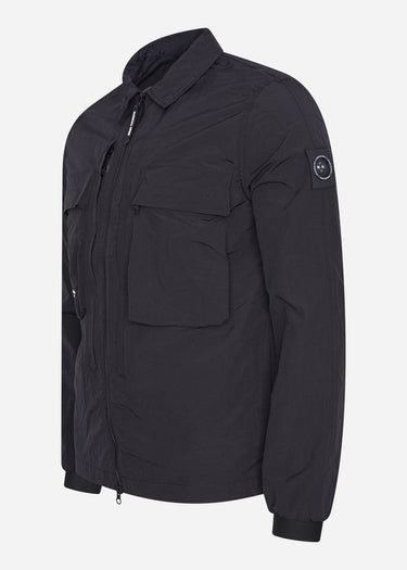 Marshall Artist Overshirts Forte polyamide overshirt - black