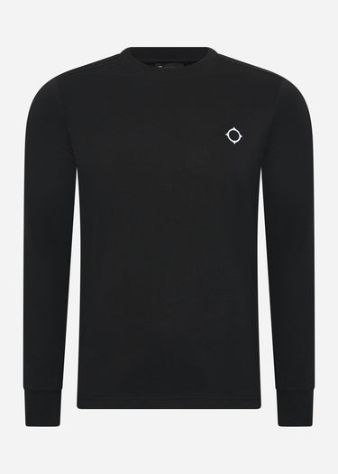 MA.Strum Longsleeve Tees LS icon tee - jet black