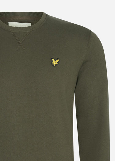 Lyle & Scott Truien Crew neck sweatshirt - olive