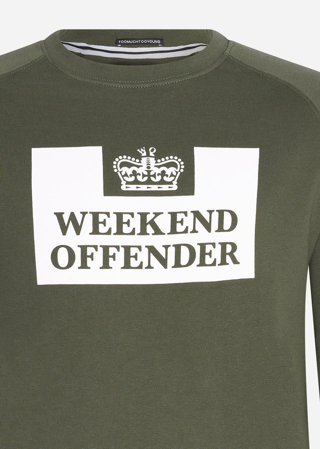 Weekend Offender Truien Penitentiary - dark green