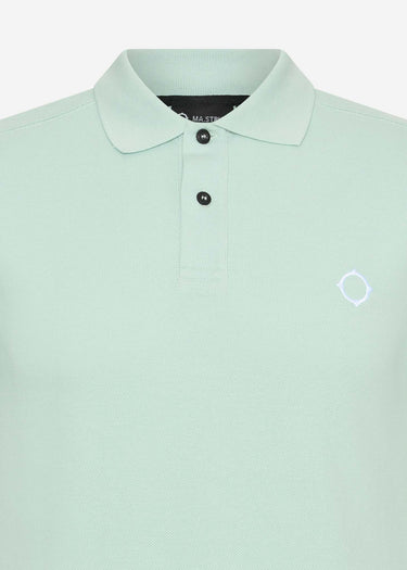 MA.Strum Polo's SS pique polo - mist green