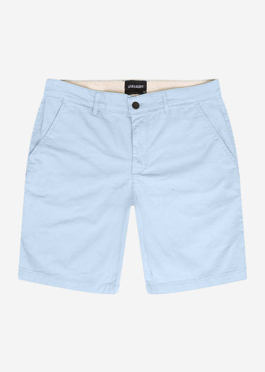 Lyle & Scott Korte Broeken Chino short - deck blue