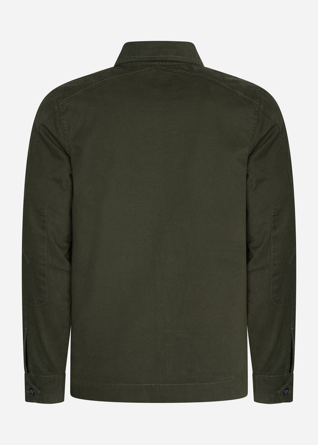 MA.Strum Overshirts Two pocket overshirt - oil slick