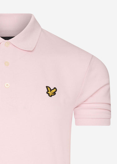 Lyle & Scott Polo's Plain polo shirt - stonewash pink