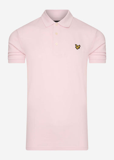 Lyle & Scott Polo's Plain polo shirt - stonewash pink