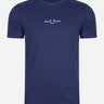 Fred Perry T-shirts Embroidered t-shirt - french navy