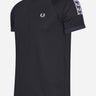 Fred Perry T-shirts Panelled taped t-shirt - black