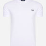Fred Perry T-shirts Ringer t-shirt - white