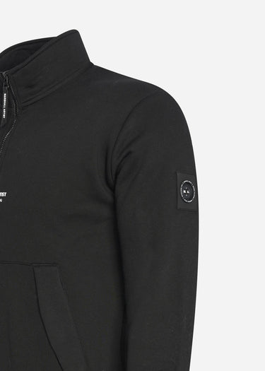 Marshall Artist Truien Siren 1/4 zip - black