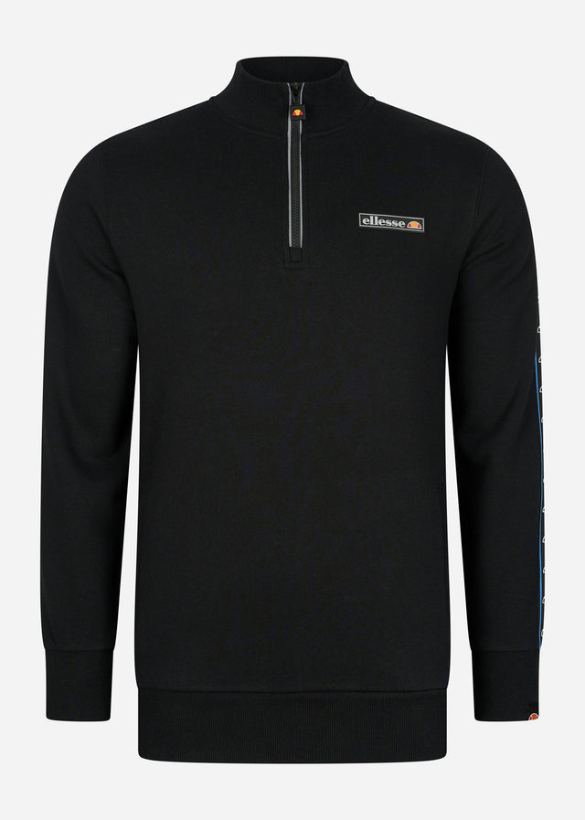 Ellesse Truien Chimenco half zip track top - black