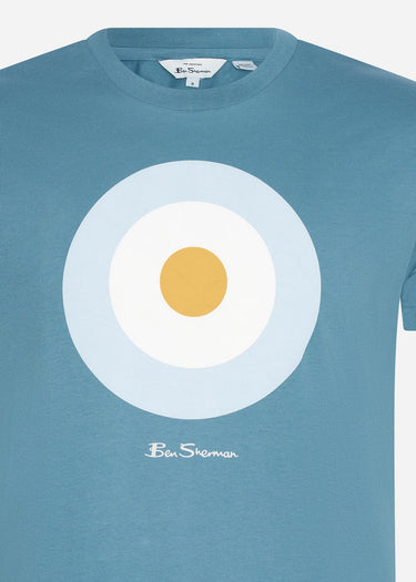 Ben Sherman T-shirts Signature target tee - blue shadow