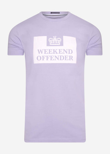 Weekend Offender T-shirts Prison tee - lavender