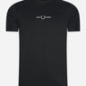 Fred Perry T-shirts Embroidered t-shirt - black