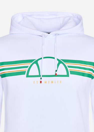 Ellesse Hoodies Trofeo oh hoody - white