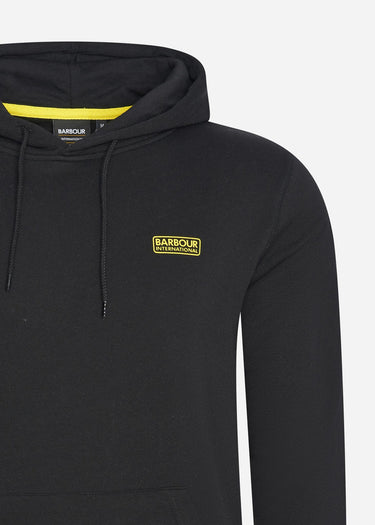 Barbour International Hoodies Small logo hoodie - black
