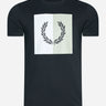 Fred Perry T-shirts Laurel wreath graphic t-shirt - black