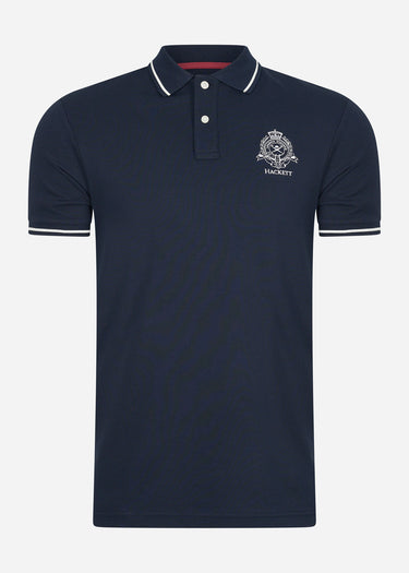 Hackett London Polo's  Heritage logo polo - navy blazer