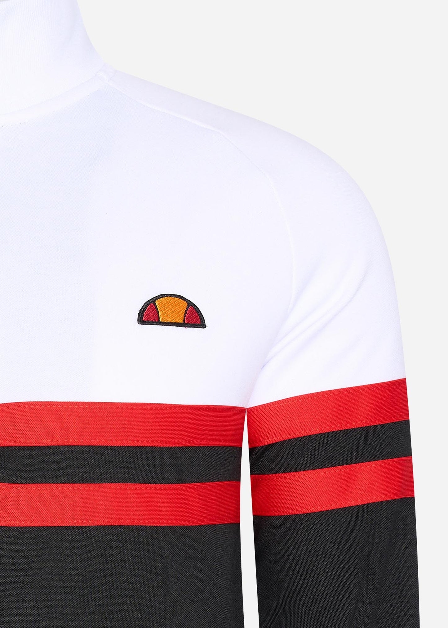 Ellesse Vesten Rimini track top - black red white