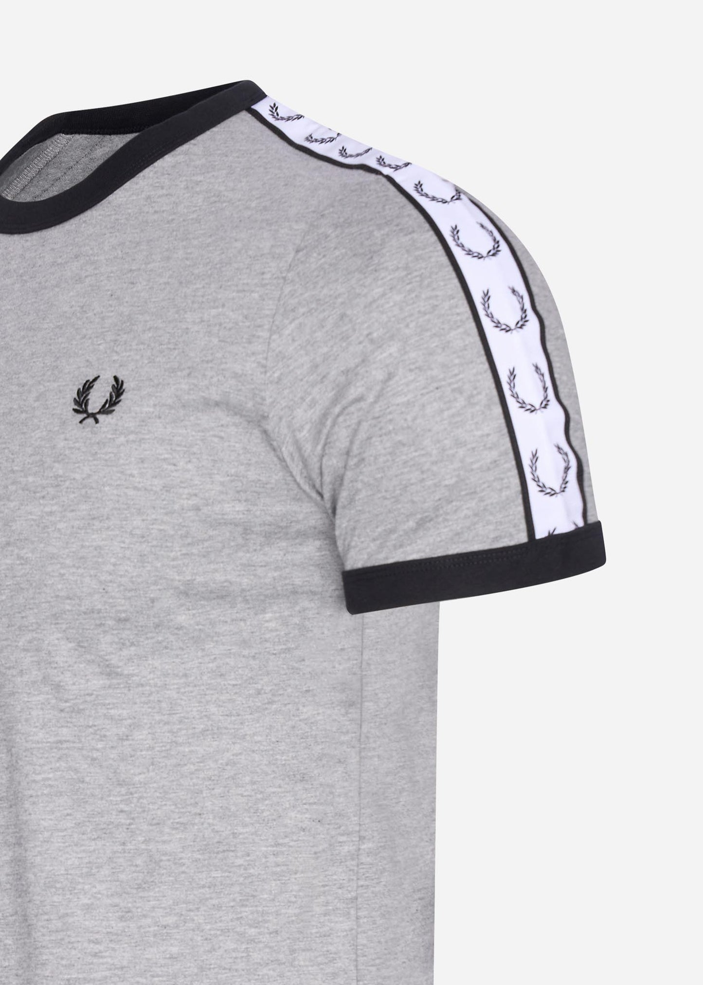 Fred Perry T-shirts Taped ringer t-shirt - steel marl