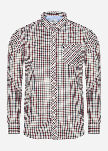 Ben Sherman Overhemden Signature house check - red