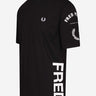 Fred Perry T-shirts Bold branding t-shirt - black