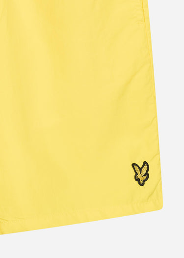 Lyle & Scott Zwembroeken  Plain swimshort - sunshine yellow