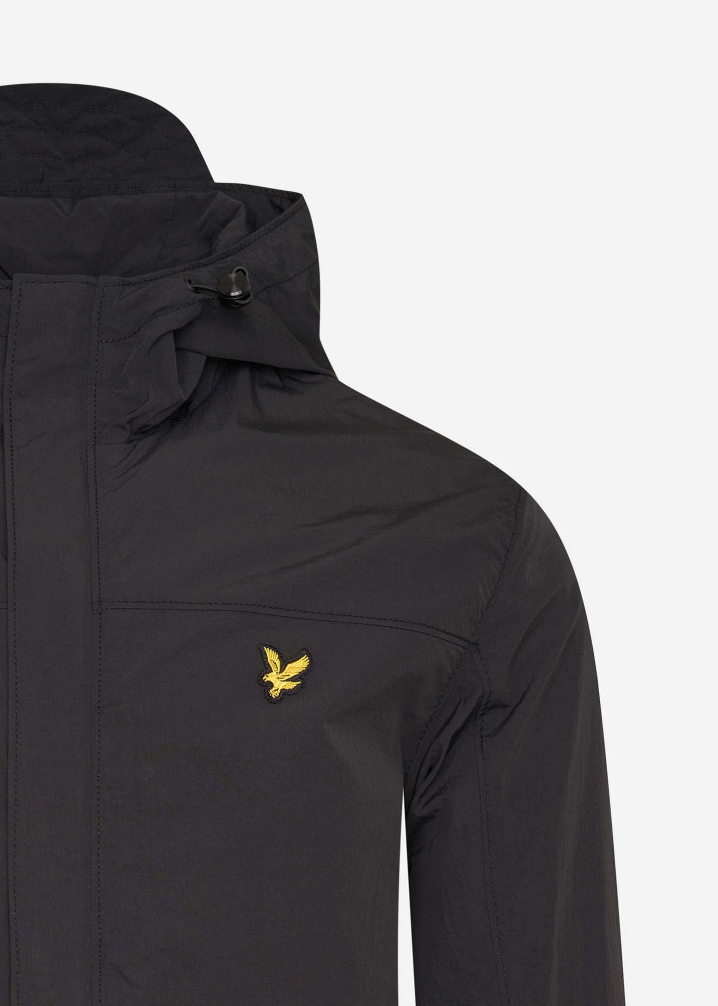 Lyle & Scott Jassen Hooded pocket jacket - jet black