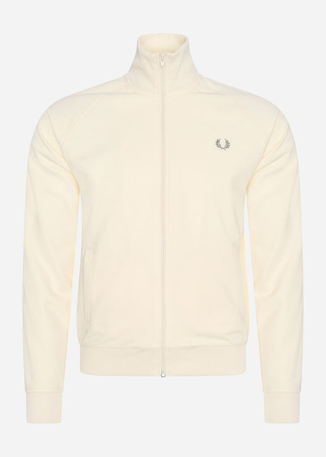 Fred Perry Vesten Tonal taped track jacket - ecru