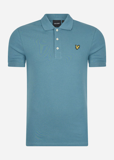 Lyle & Scott Polo's Plain polo shirt - skipton blue
