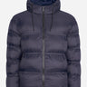 Lyle & Scott Jassen Sculptural puffer jacket - dark navy