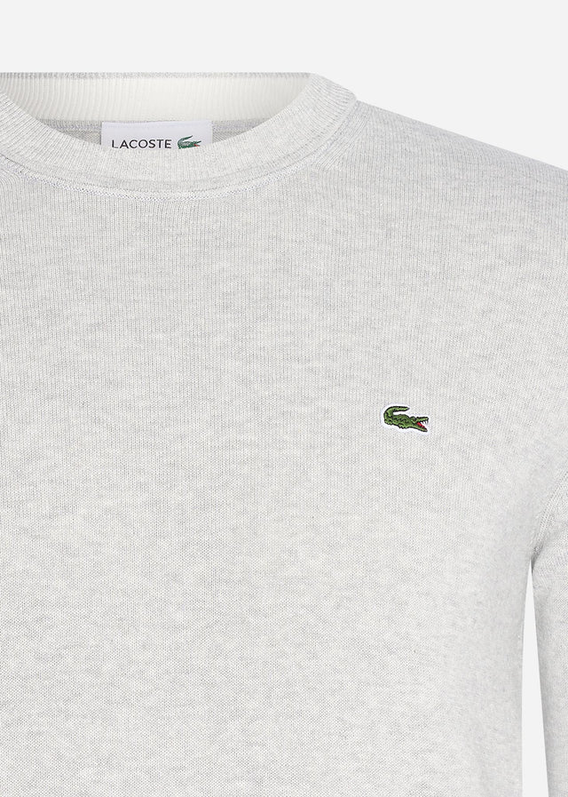 Lacoste Truien Cotton sweater - silver chine