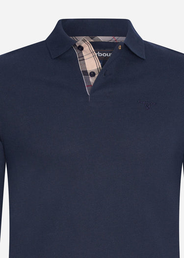 Barbour Longsleeve Polo's L/S sports polo - navy