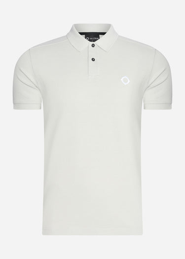 MA.Strum Polo's SS pique polo - grey violet
