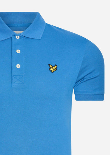 Lyle & Scott Polo's Plain polo shirt - spring blue