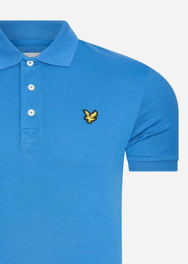 Lyle & Scott Polo's Plain polo shirt - spring blue
