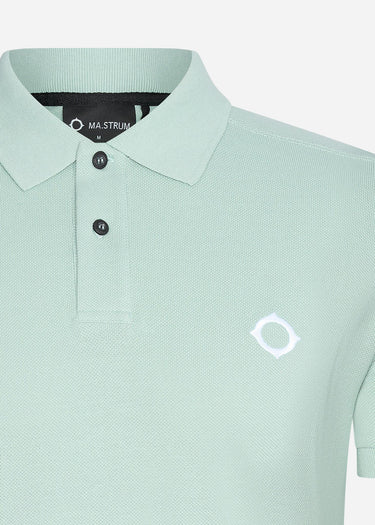 MA.Strum Polo's SS pique polo - sea green