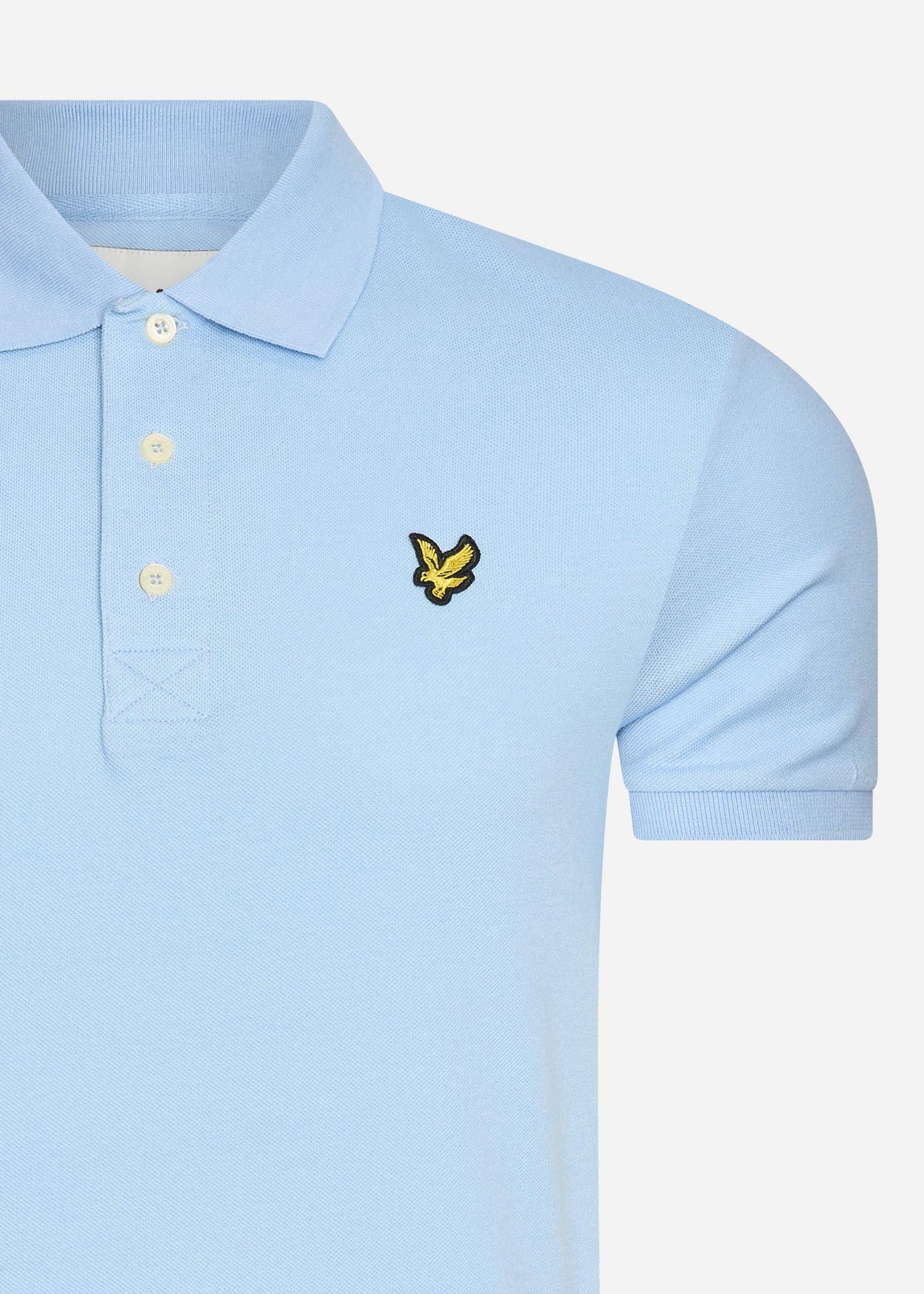 Lyle & Scott Polo's Plain polo shirt - light blue
