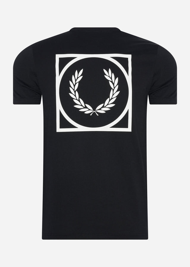 Fred Perry T-shirts Graphic print t-shirt - black
