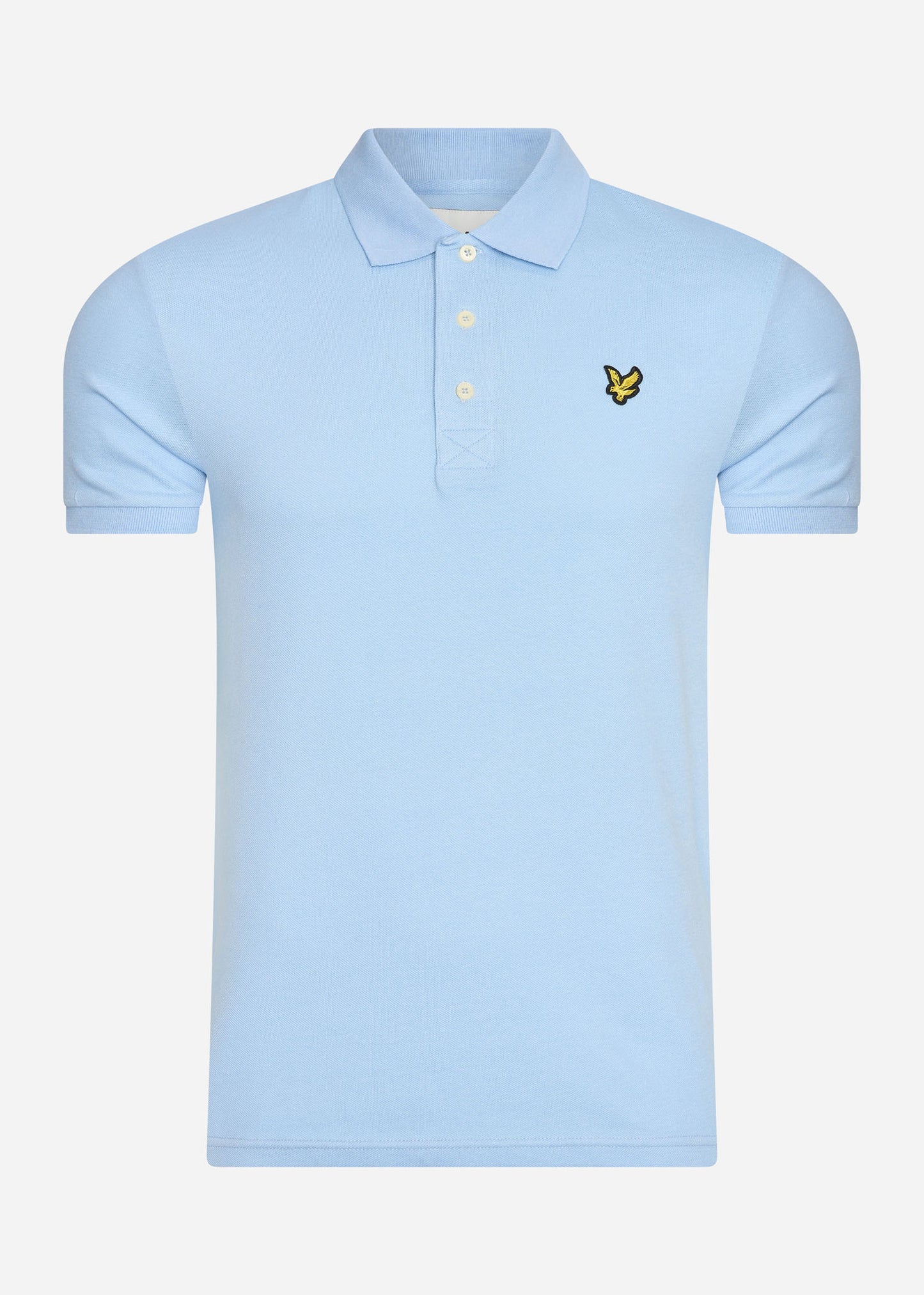 Lyle & Scott Polo's Plain polo shirt - light blue