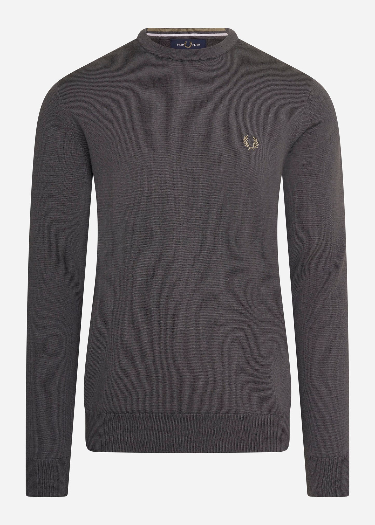 Fred Perry Truien Classic crew neck jumper - gunmetal