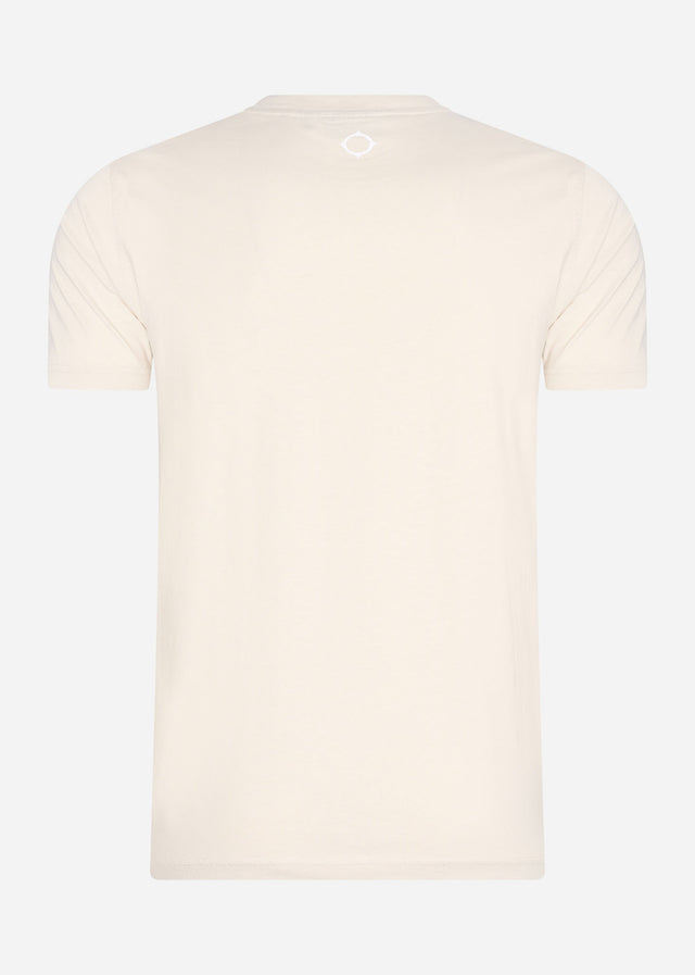MA.Strum T-shirts MA.Strum block print tee - aluminium