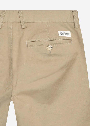 Ben Sherman Korte Broeken Signature chino short - stone