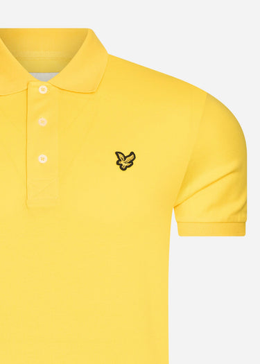 Lyle & Scott Polo's Plain polo shirt - sunshine yellow