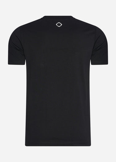 MA.Strum T-shirts MA.Strum block print tee - jet black