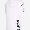 Fred Perry T-shirts Bold branding t-shirt - white