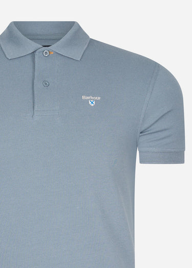 Barbour Polo's Sports polo - washed blue