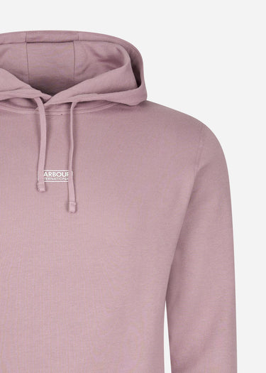 Barbour International Hoodies Hamish hoodie - dk thistle