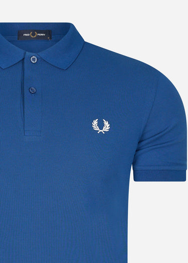 Fred Perry Polo's Plain fred perry shirt - shaded cobalt